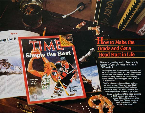 Time Magazine Education Brochure