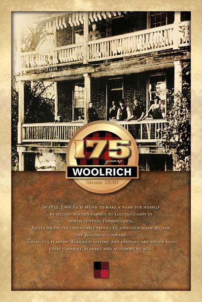 Woolrich History Poster